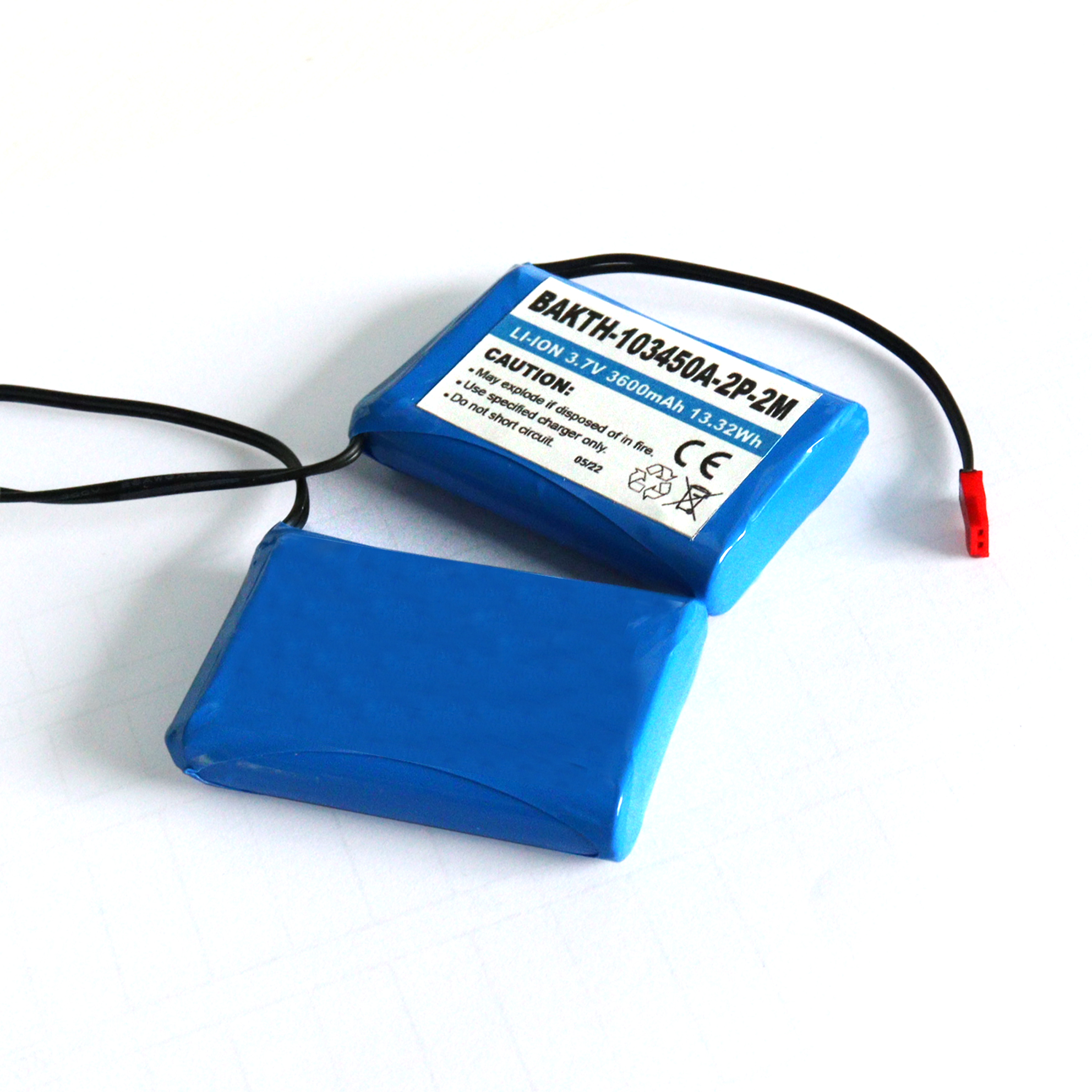 Venta caliente Batería de iones Li recargable 103450 2p 3.7V 3600mAh para electrodomésticos