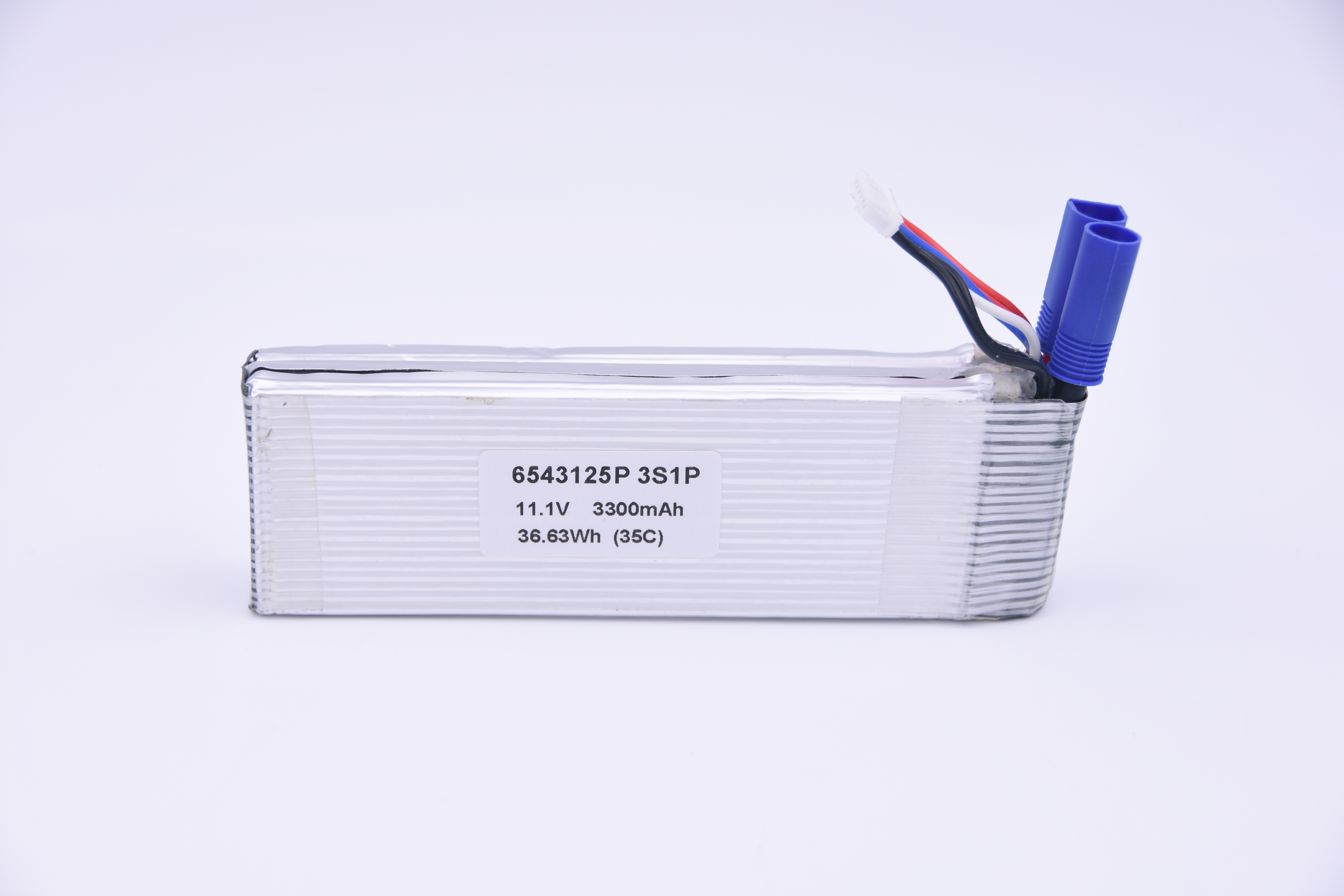 Venta caliente personalizada 6543125P 3S1P 11.1V 3300MAH Polimador de litio Battery Pack 