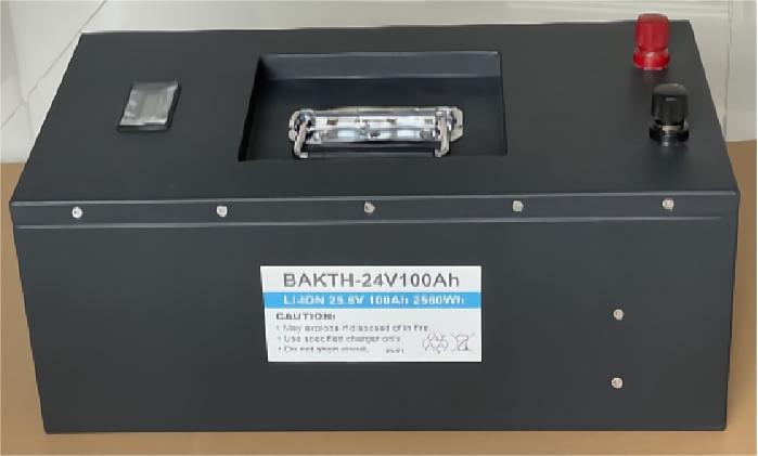 Ciclo profundo de alta capacidad Bakth-24V100AH ​​24V 100AH ​​LIFEPO4 Batería Battery Battery Battery Pack para electrodomésticos