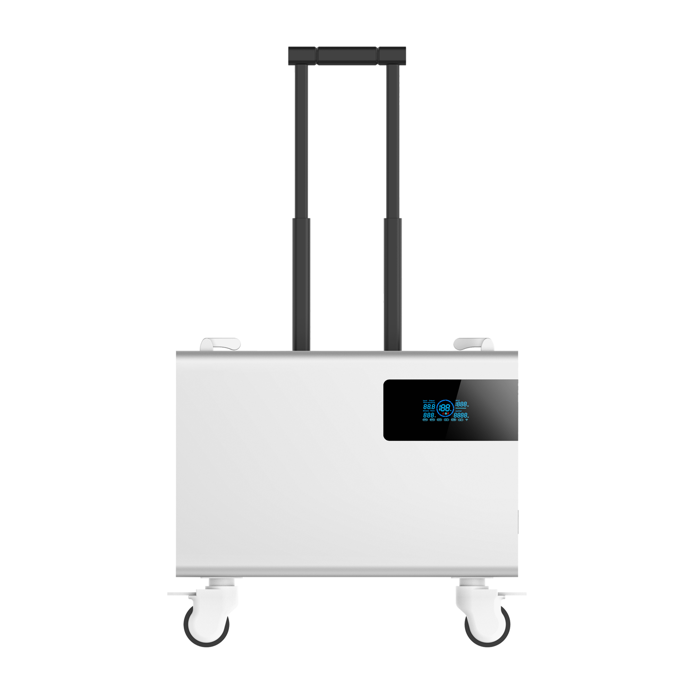 Estación de energía portátil de 3600W, generador solar 3686WH (72AH) Batería LIFEPO4 para generador de energía de emergencia para uso doméstico, acampar