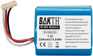 Reemplazo de batería de 2200mAh de NI-MH 7.2V para aparatos electrónicos
