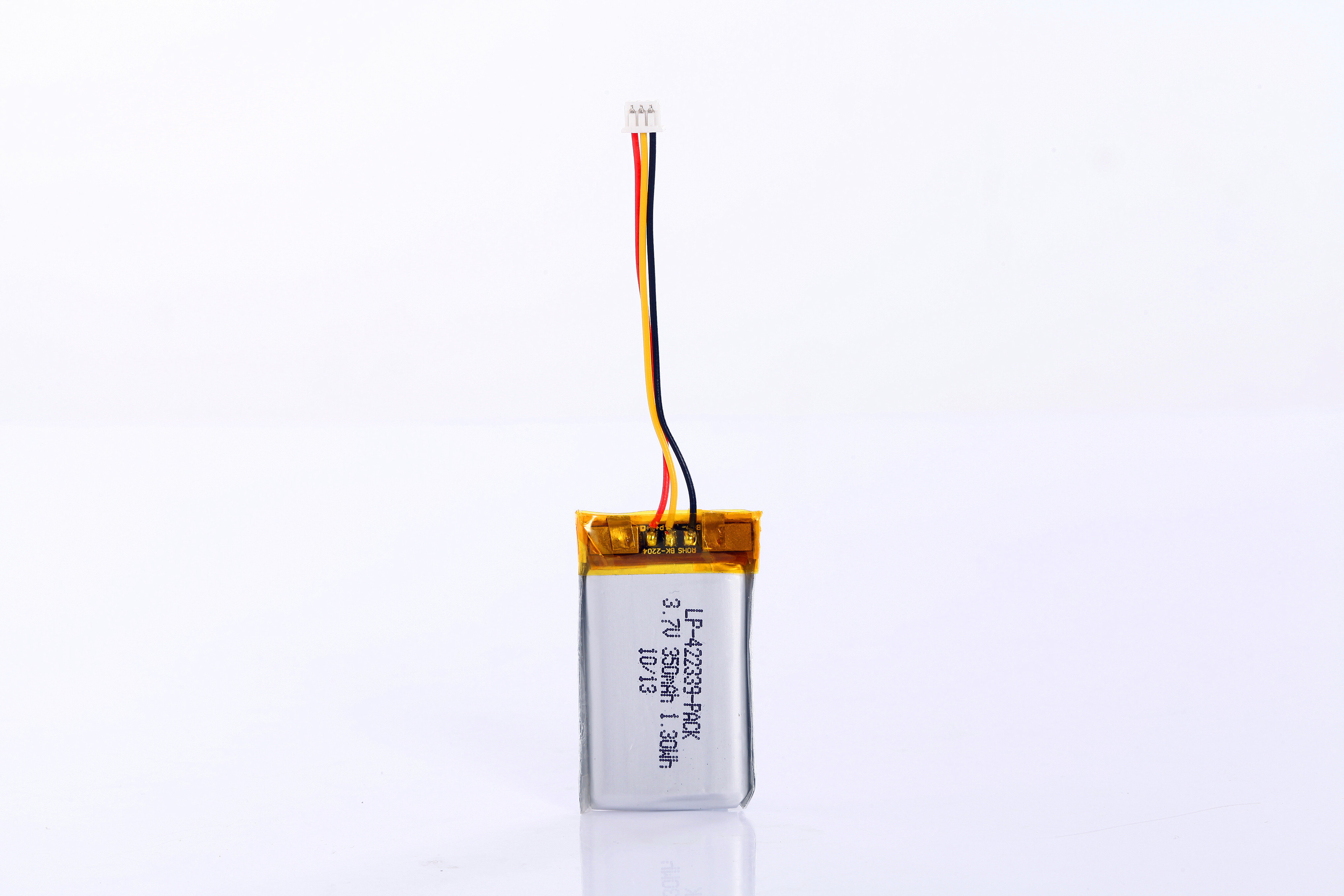 3.7V 350 mAh Batería de polímero de litio recargable para electrodomésticos