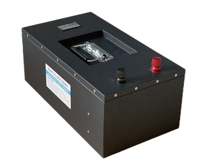 Paquete de baterías de iones de litio de ciclo profundo recargable 25.6V 100AH ​​para herramienta eléctrica/carrito de golf