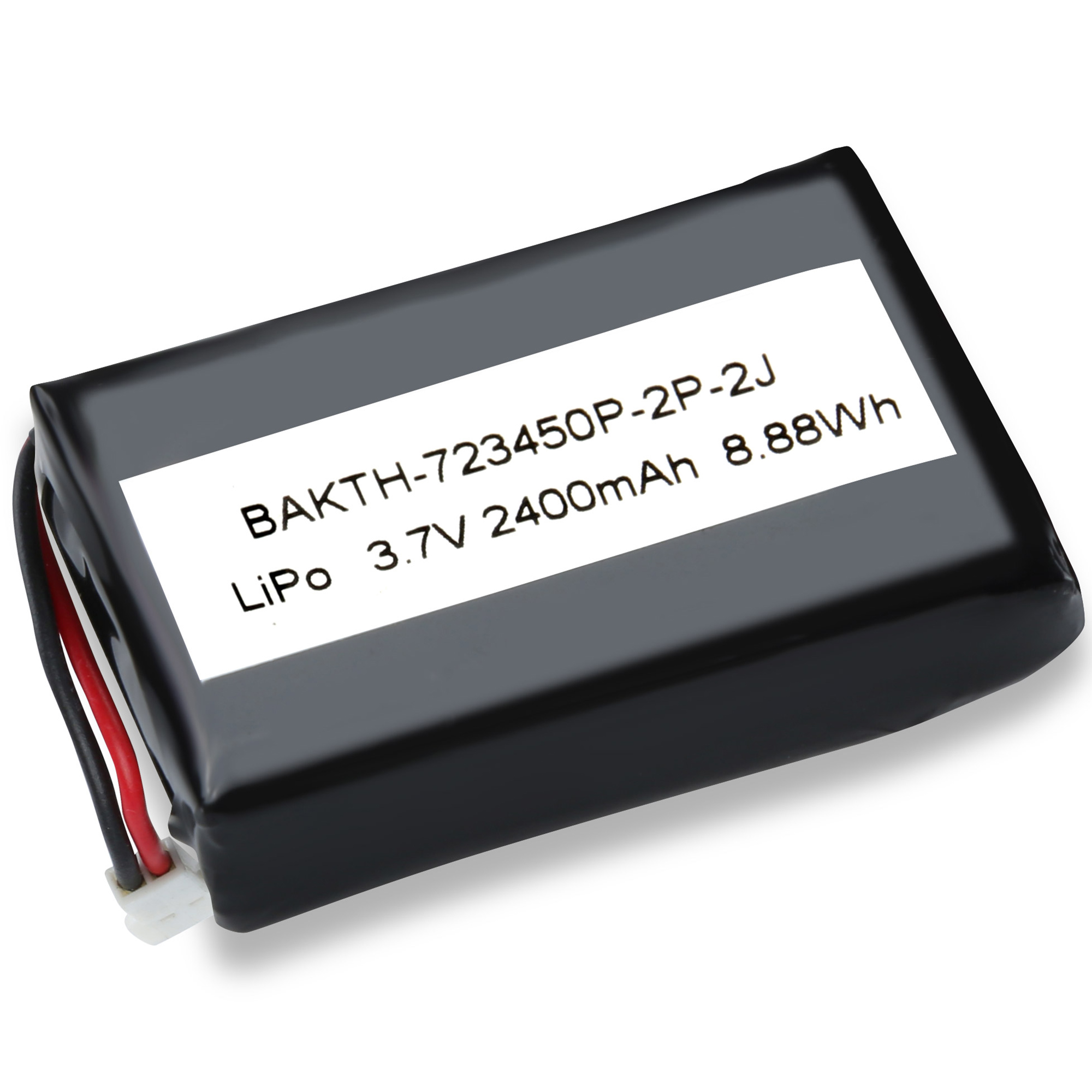 BAKTH-723450P-2P-3J Batería de polímero de litio recargable 3.7V 2400 mAh Batería