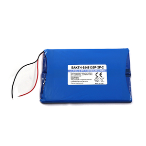 BAKTH-654813P-1S2P personalizado 3.7V 1000 mAh Polimador de litio Packlating Battery Paquete de reemplazo de batería recargable 