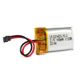 Batería de polímero de litio 3.7V 200mAh para dispositivo Bluetooth