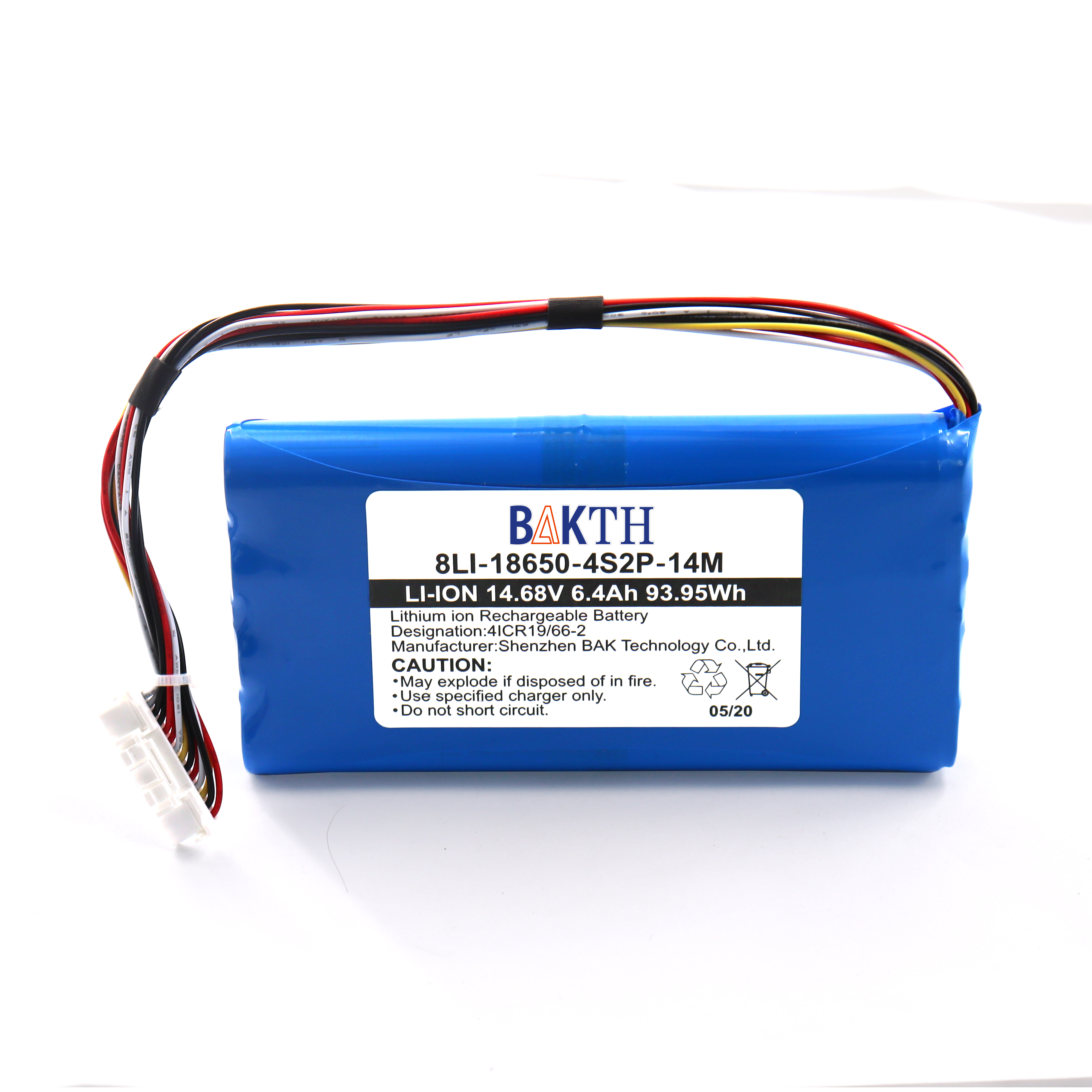 18650 batería 6400mAh Baterías de la herramienta eléctrica recargable 14.68V Células cilíndricas