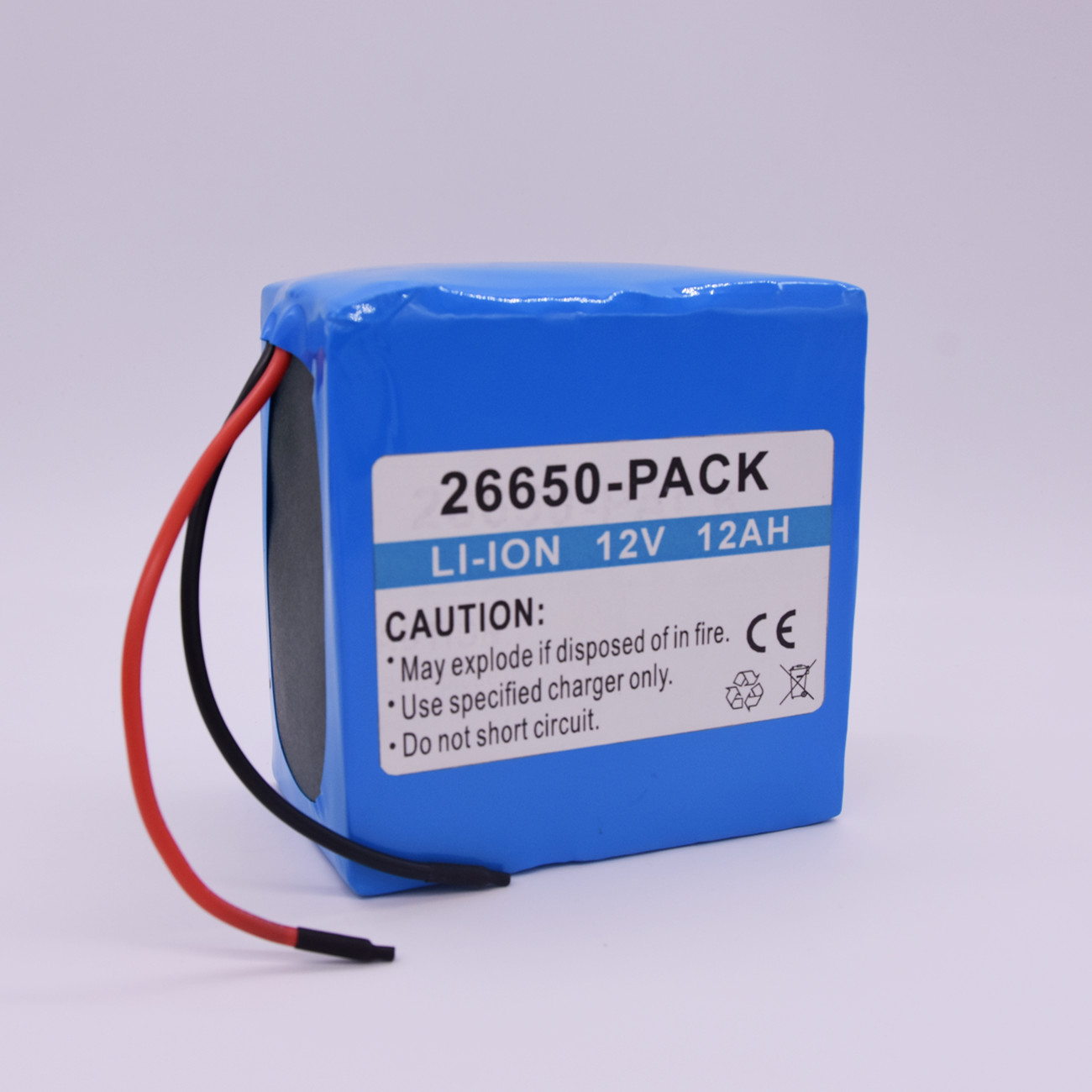 26650 Célula de batería LiFePO4 de 36 voltios para coches eléctricos