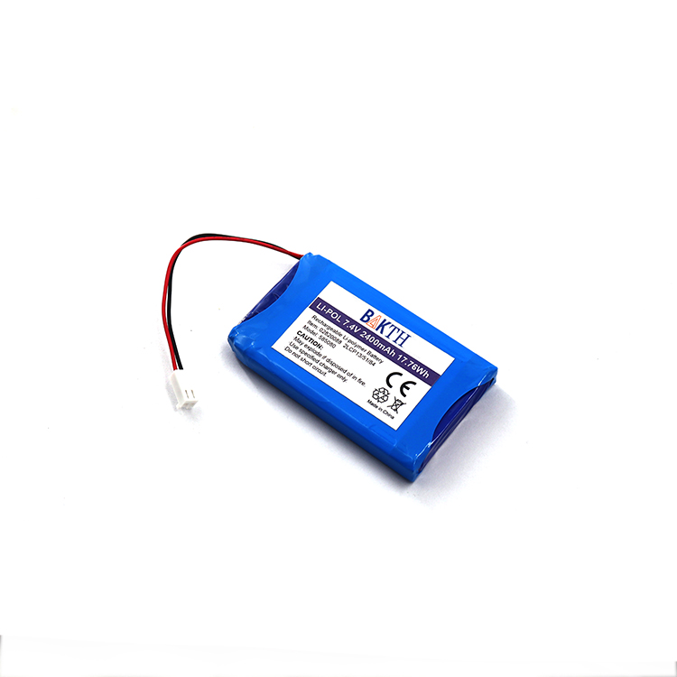 batería de almacenamiento personalizada de 7,4 V para automóviles