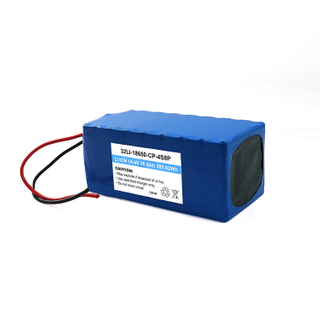 Celda de batería de 18650 recargable personalizada 14.4V 26.8AH High Safety Lithium Ion Battery