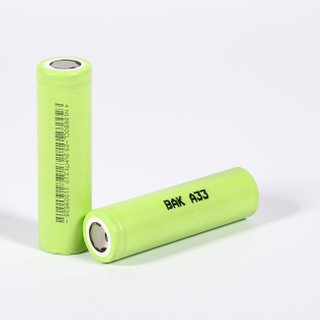 Baterías 18650 verdes de 3,6 voltios para banco de energía